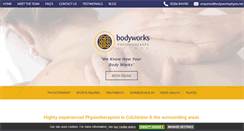 Desktop Screenshot of bodyworksphysio.net